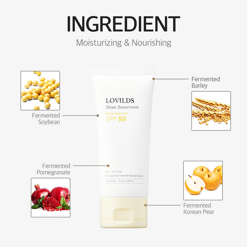 LOVILDS Bean Sunscreen 50ml